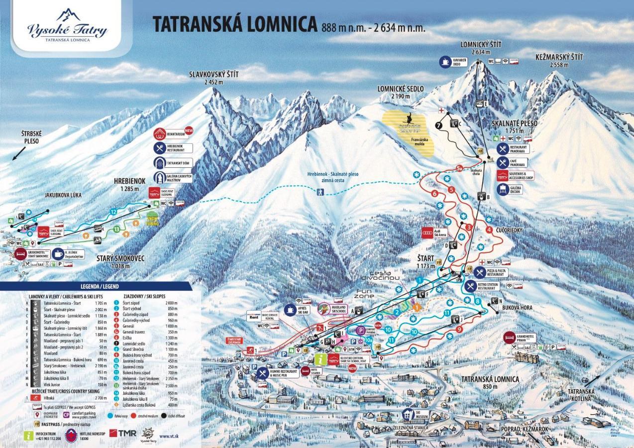 Apartman Tatry Татранска Ломница Экстерьер фото